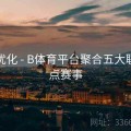 功能优化 - B体育平台聚合五大联赛焦点赛事