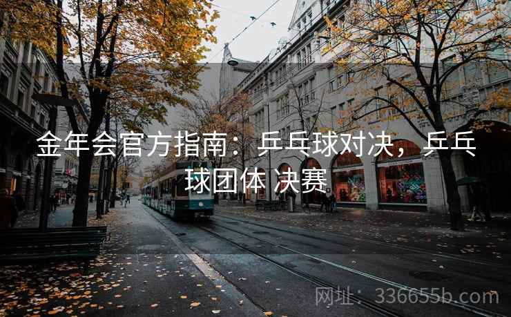 金年会官方指南：乒乓球对决，乒乓球团体 决赛
