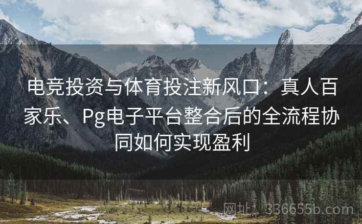电竞投资与体育投注新风口：真人百家乐、Pg电子平台整合后的全流程协同如何实现盈利